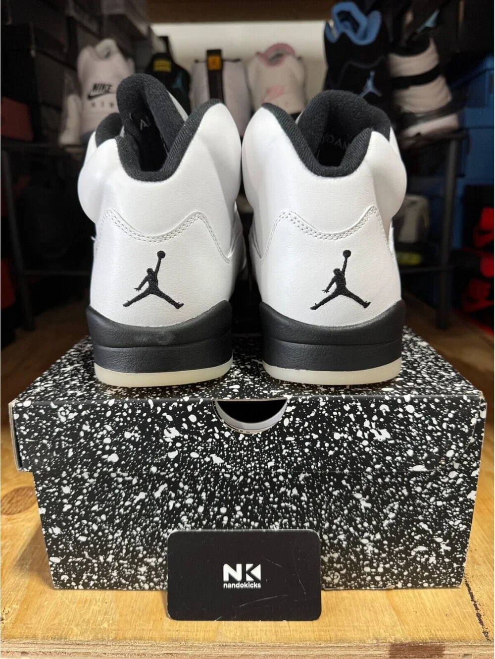 Air Jordan 5 Retro 'White Black' DD0587-110 BRAND NEW MENS SIZE 10